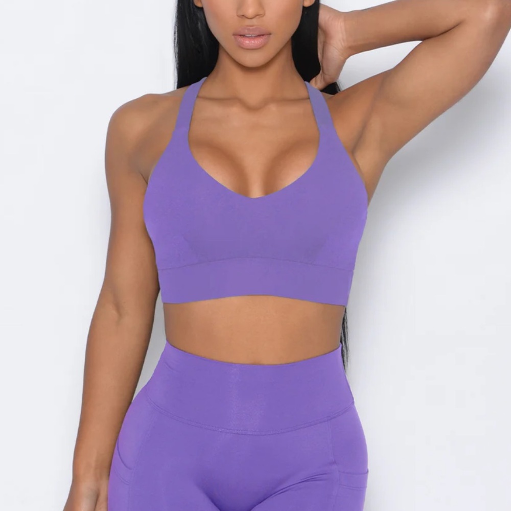 Bombshell Sportswear Synergy Sports Bra Royal Purple